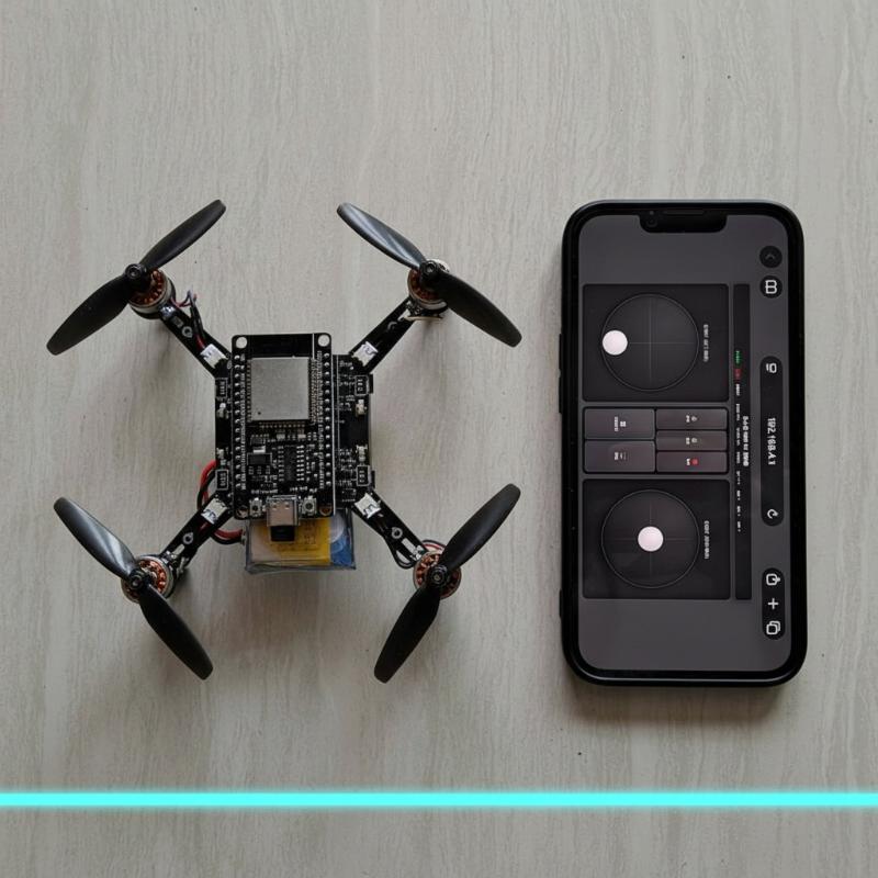 E1 ESP32 Kit Drone Mini Open‑S - Drone Kit Parts Included ulasan dan harga